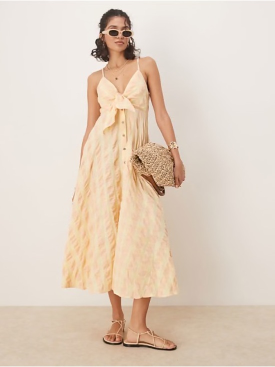 Free People Dresses & Skirts - EUC Free People Size Small 100% Cotton Via Midi Dress